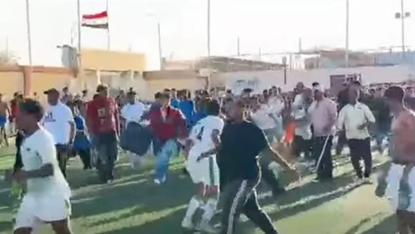 جانب من المشاجرة