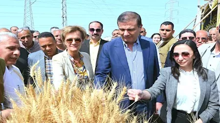 جولة وزير الزراعة بمحافظة البحيرة