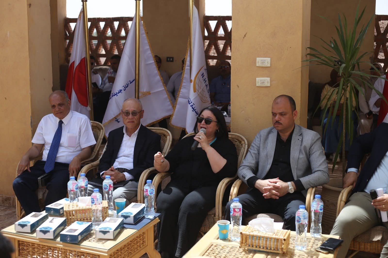 المهندسة مرجريت صاروفيم، نائبة وزيرة التضامن الاجتماعي،
