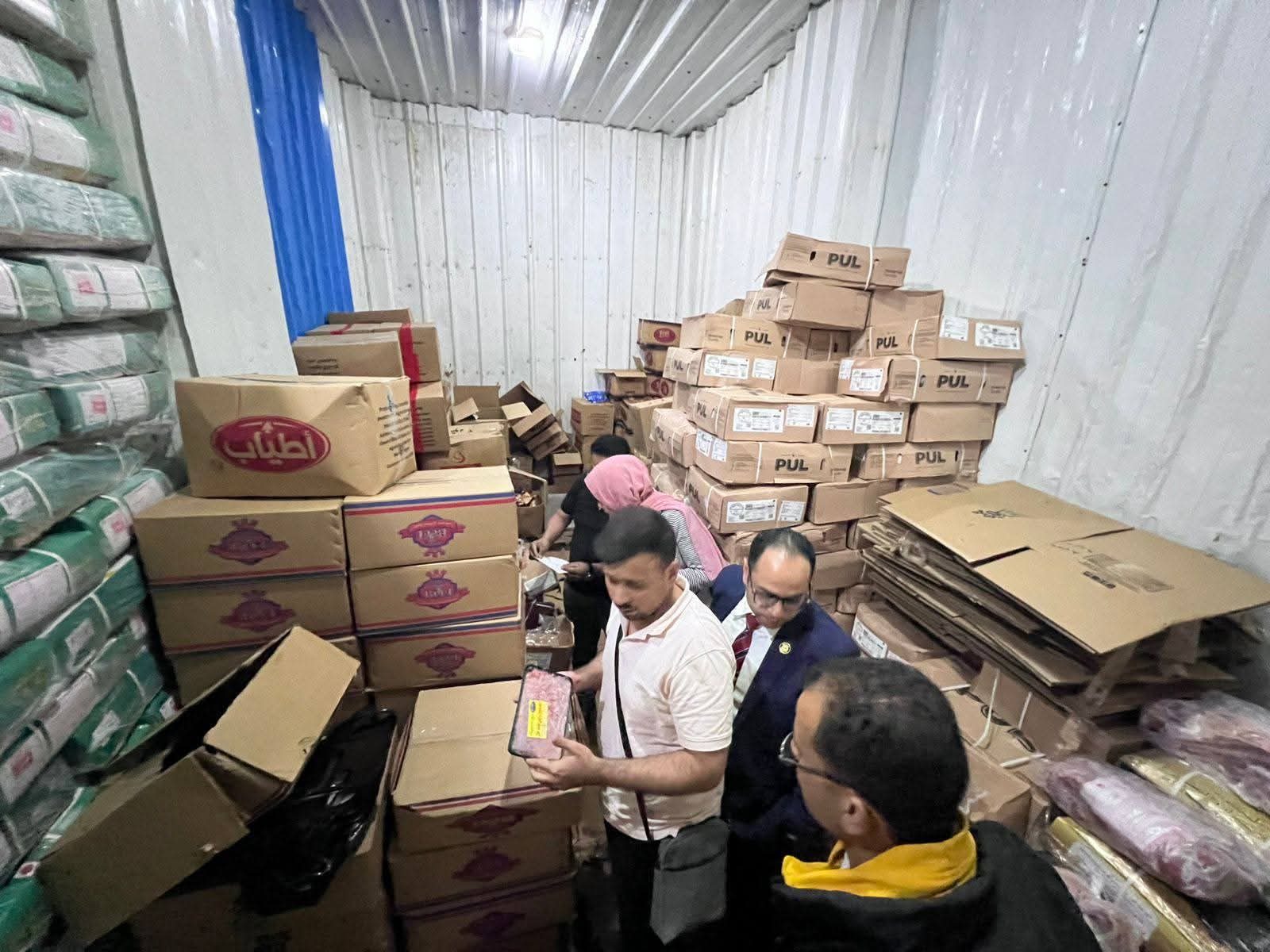 ضبط لحوم ودواجن فاسدة