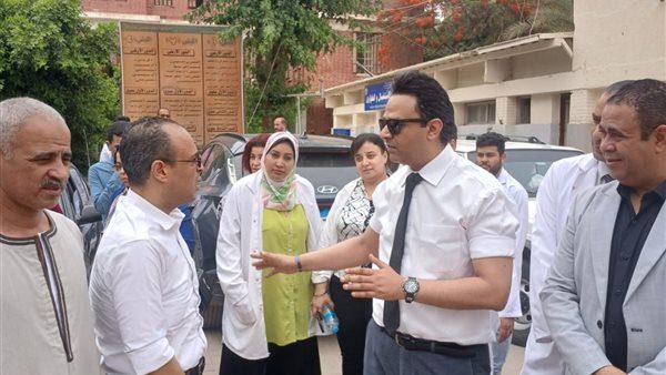 جولة تفقدية بعدد من مستشفيات سوهاج