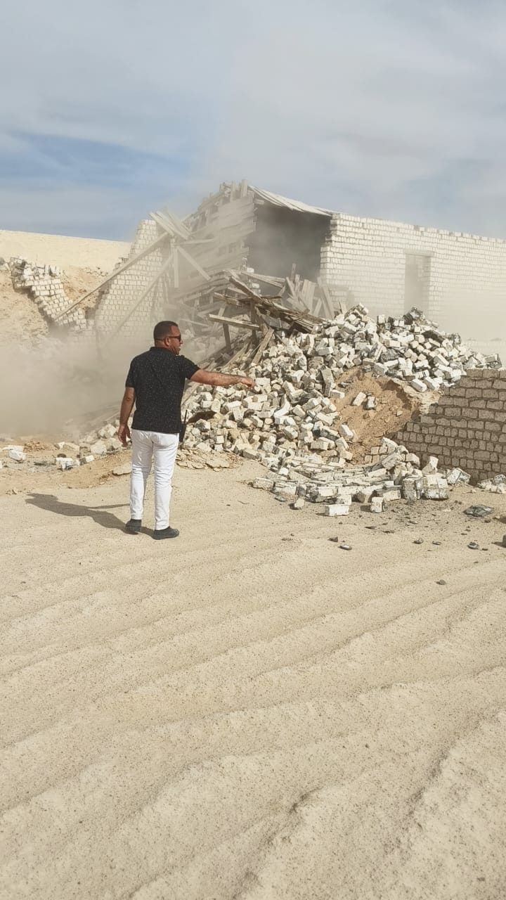 استمرار جهود الأجهزة التنفيذية في التصدي التعديات علي أملاك الدولة