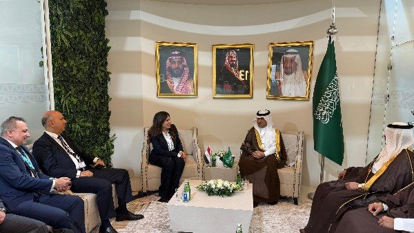 وزيرة الإسكان ونظيرها السعودي