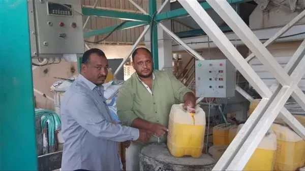 ضبط نص طن زيوت غير صالحة للإستهلاك