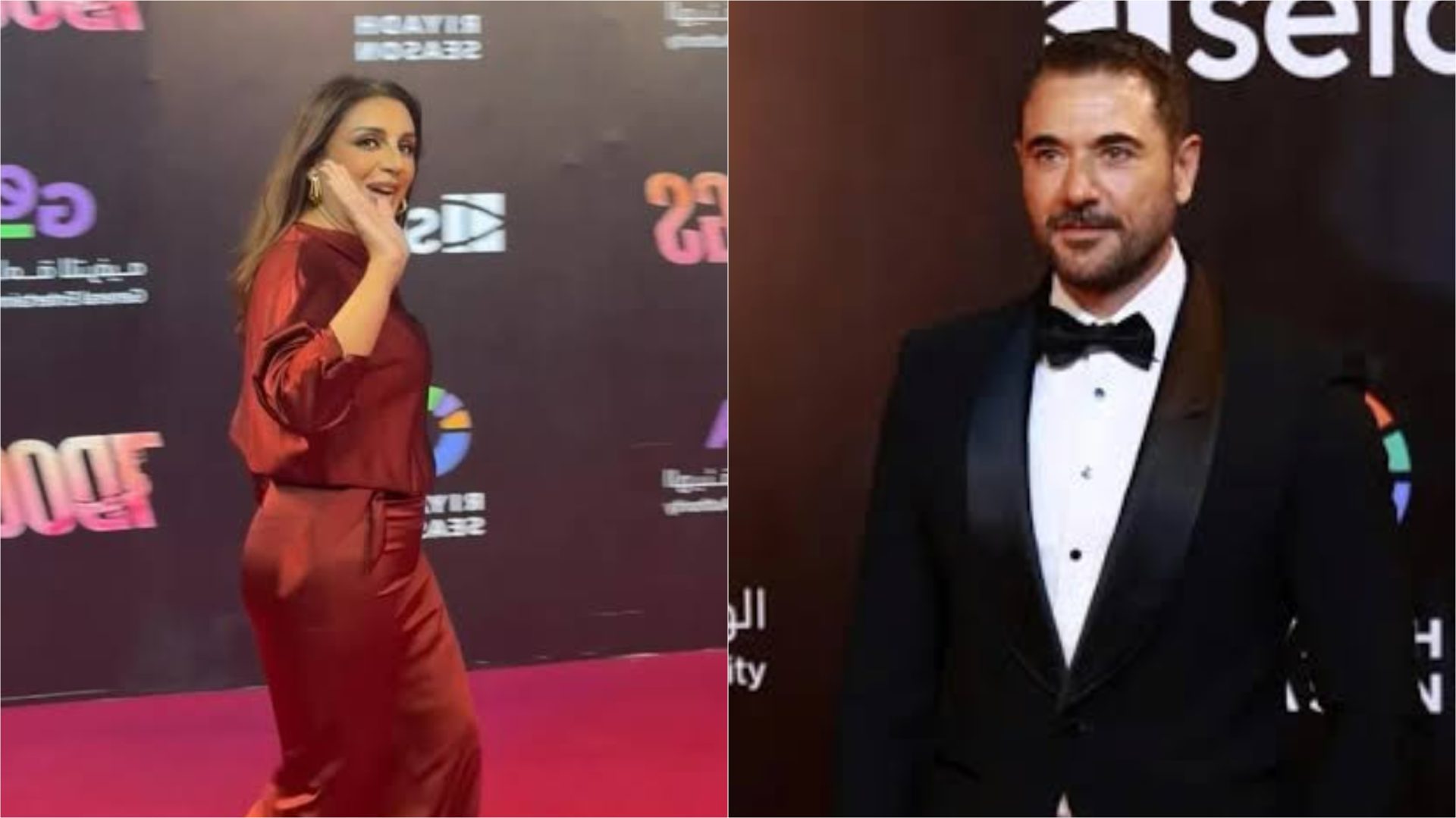 بعد 14 سنة طلاق.. تركي آل الشيخ يجمع أنغام وأحمد عز في صف واحد بالسينما