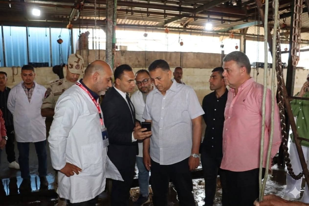 التجهيزات النهائية بمجزر شبرا شهاب