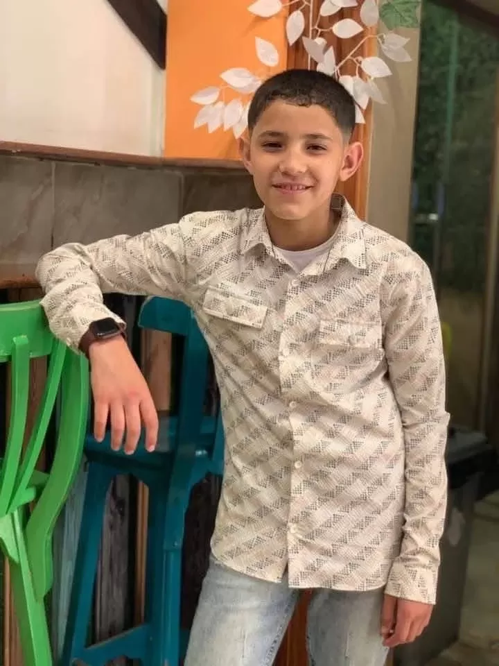 جثمان طالب بالصف الثاني الإعدادي