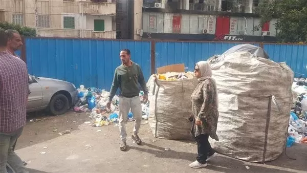 بؤر فرز المخلفات والنباشين