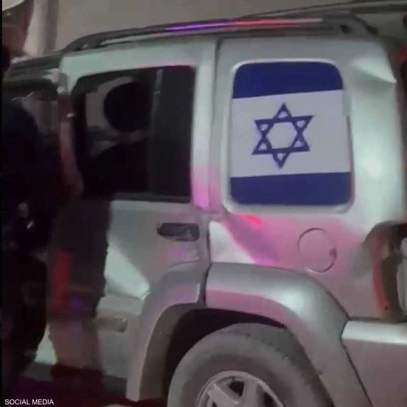 سيارة علم إسرائيل