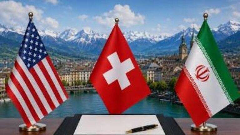 بدأ المفاوضات بين امريكا ايران بسويسرا
