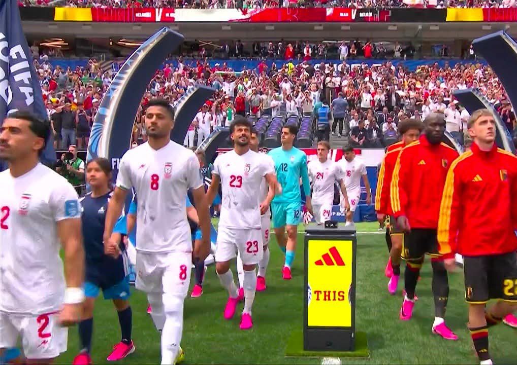 مجموعة مصر بلجيكا وإيران يتعادلان سلبيًا في الشوط الأول بمونديال 2026