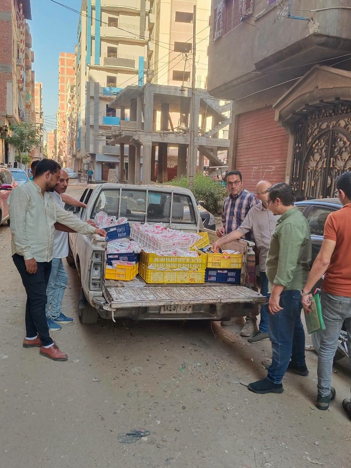 حملات تموينية بالمنوفية