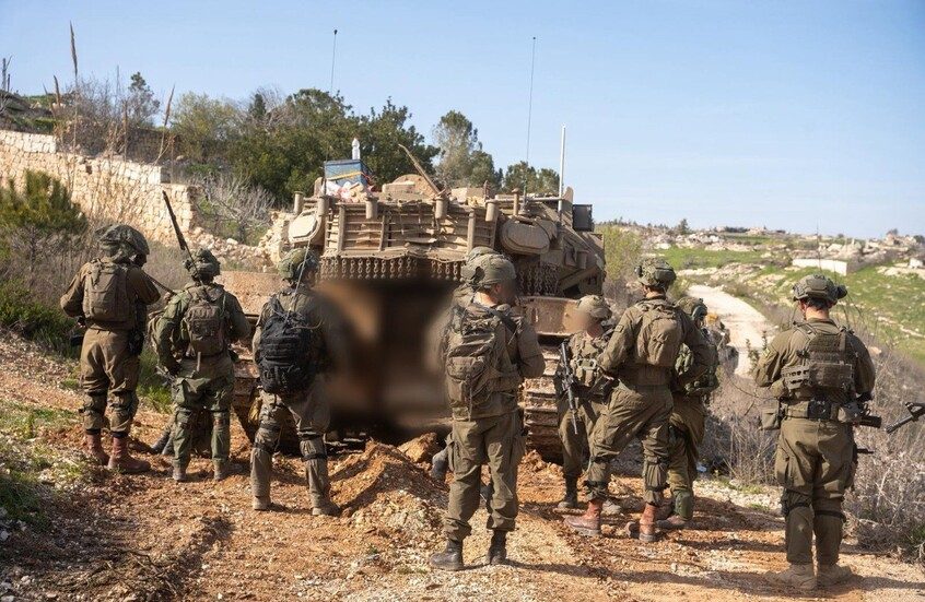 جيش الاحتلال الاسرائيلي بجنوب لبنان