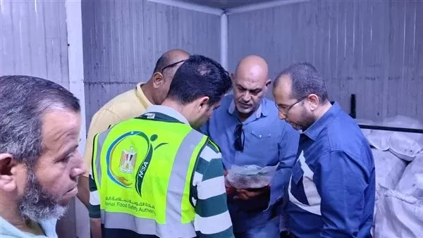 لجنة مشتركة من مديرية الطب البيطري بمحافظة القليوبية