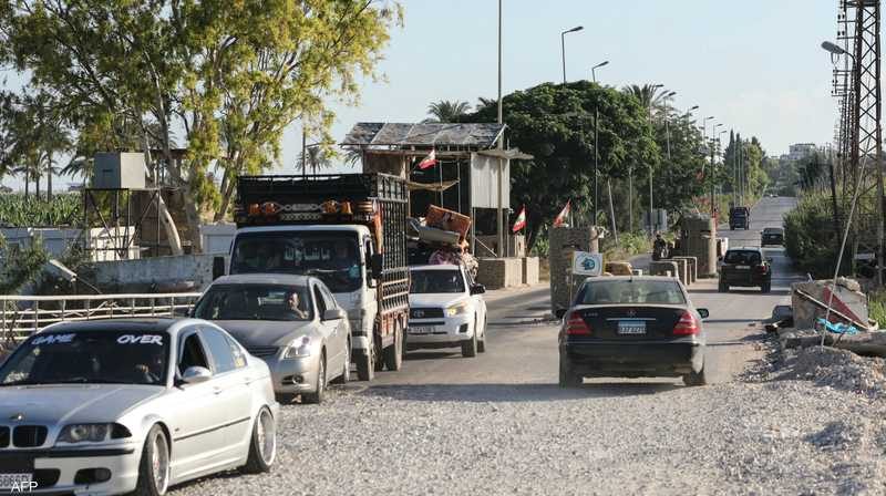 عودة النازحين إلى منازلهم في لبنان