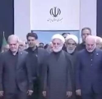 غياب لافت لمجتبي خامنئي في مراسم تشيع جنازة والده