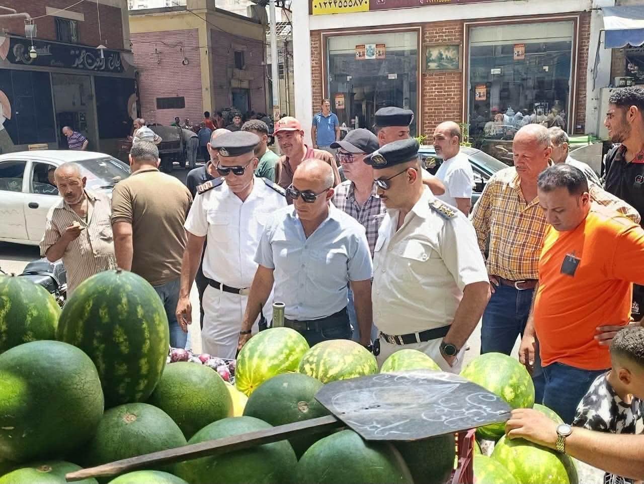 حملات تنفيذية ورقابية مكثفة ببورفؤاد