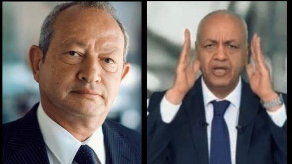مصطفى بكري _ نجيب ساويرس