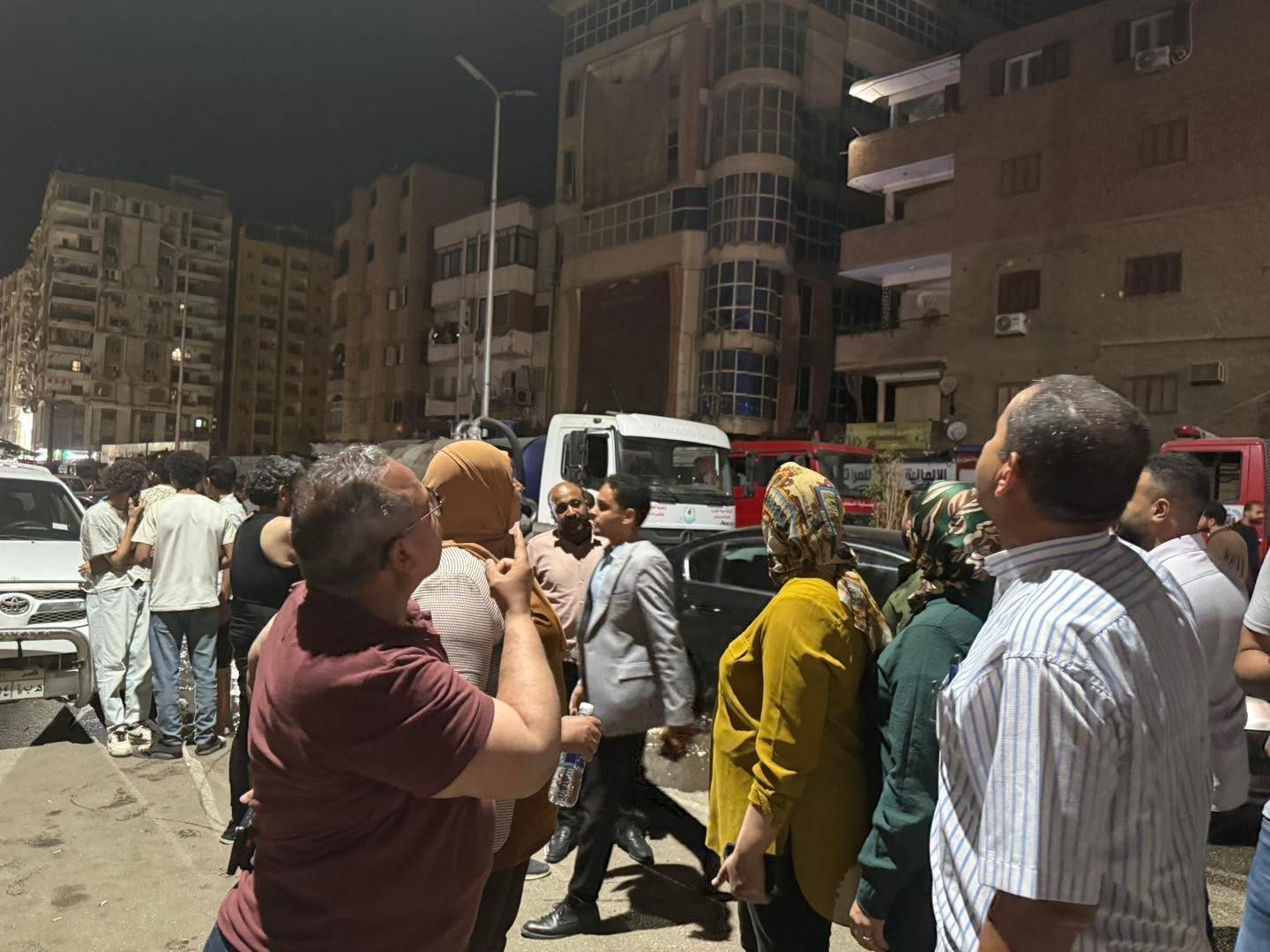 موقع الحريق