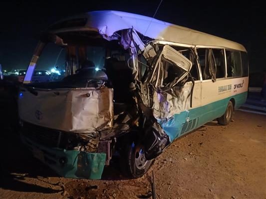 حادث أتوبيس _ تعبيرية