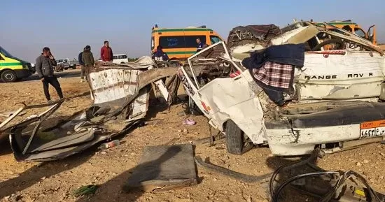 بمحافظة الشرقية.. إصابة 14 شخصًا في انقلاب ميكروباص بطريق مصر الإسماعيلية الصحراوي