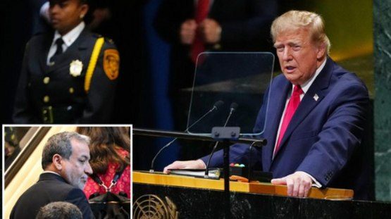 وفدا إيران وكوبا يغادران قاعة الأمم المتحدة خلال خطاب ترامب