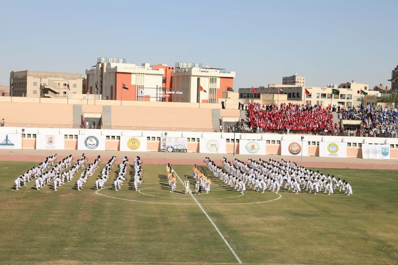افتتاح أسبوع شباب الجامعات الـ14 بجامعة المنيا بالتزامن مع يوبيلها الذهبي