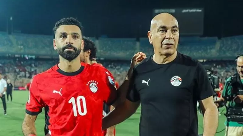 محمد صلاح وحسام حسن