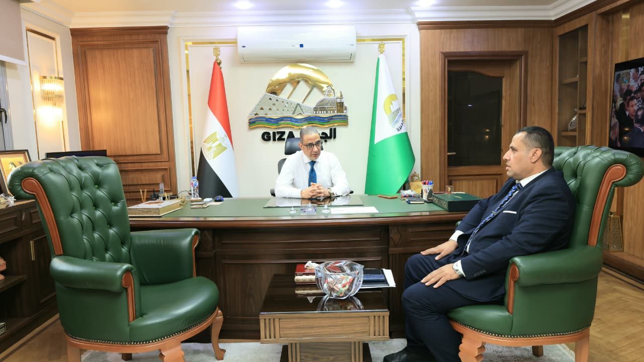 محافظ الجيزة يستقبل وكيل وزارة العمل الجديد ويؤكد أهمية تطوير المنظومة وتعزيز فرص التشغيل