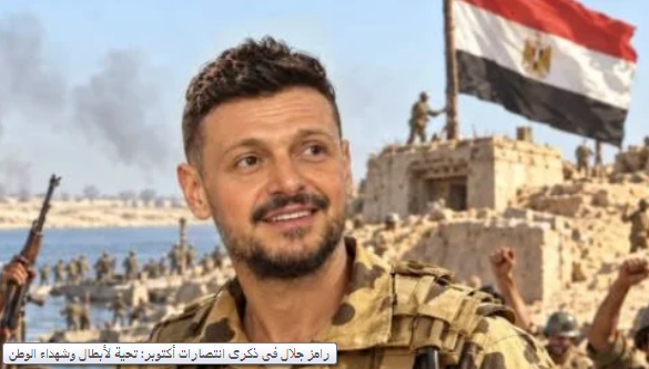 رامز جلال في ذكرى انتصارات أكتوبر: تحية لأبطال وشهداء الوطن وربنا يحفظ مصر