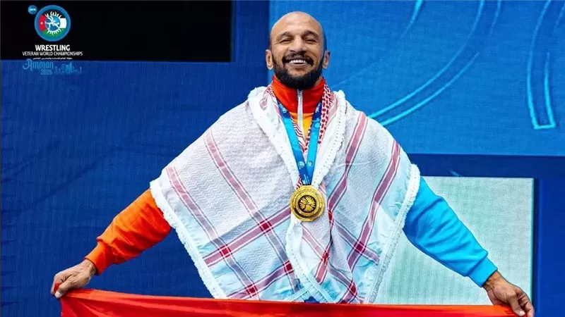 بمشاركة 8 لاعبين.. مصر تحصد 3 ميداليات في بطولة العالم للرواد للمصارعة بالأردن