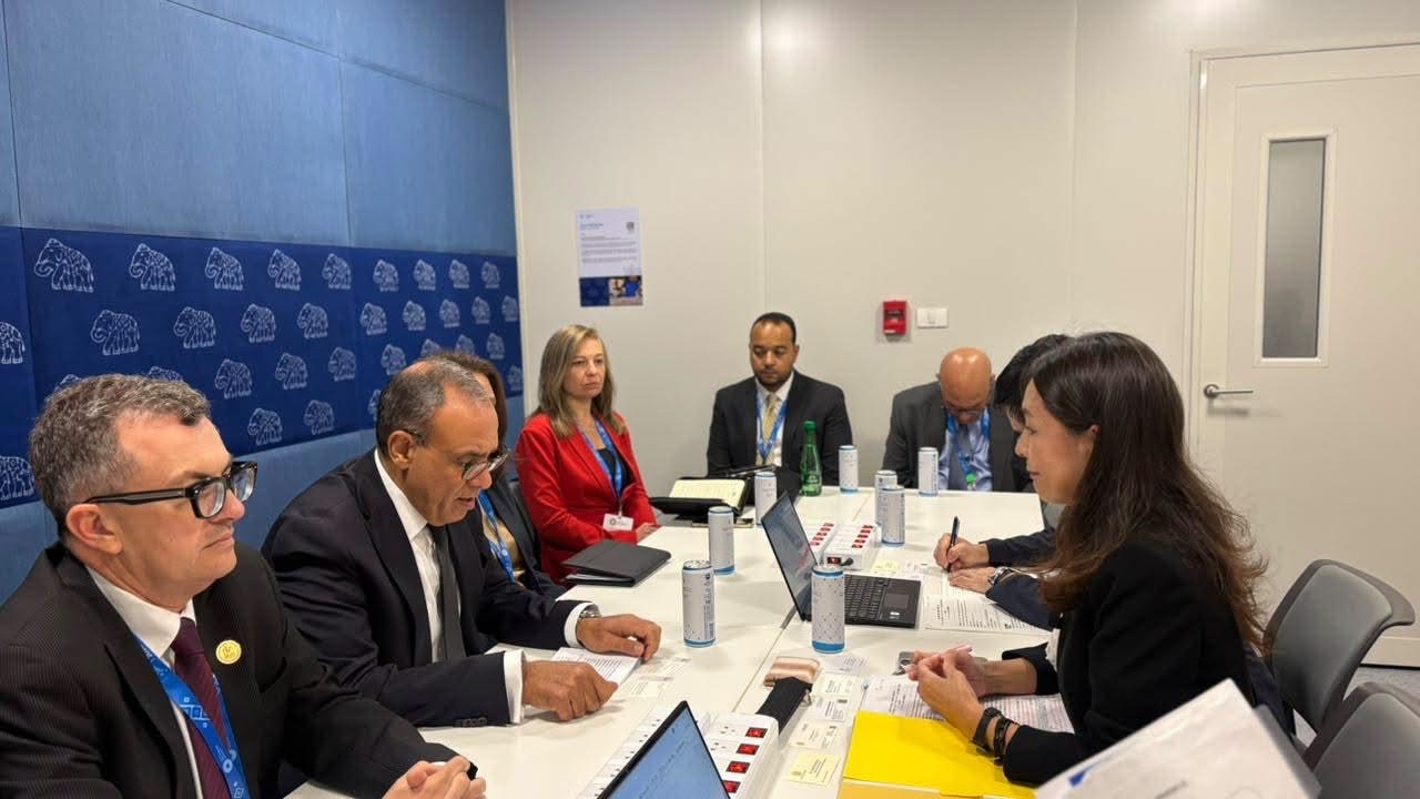 وزير الخارجية يلتقي النائب الأول لرئيس جايكا ويبحثان توسيع الشراكة في التحول الأخضر والذكاء الاصطناعي وتوطين الصناعة