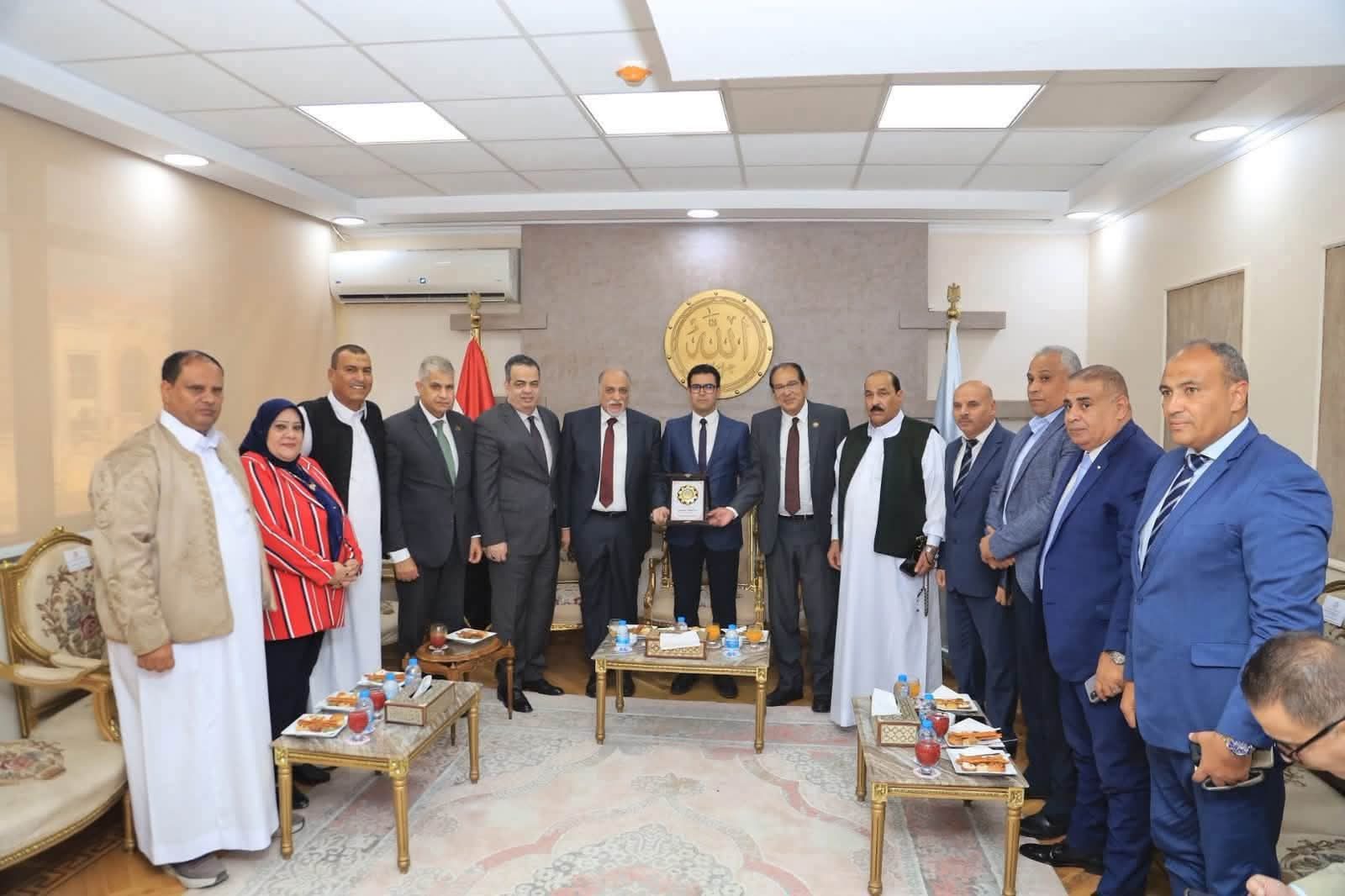 قيادات حزب مستقبل وطن
