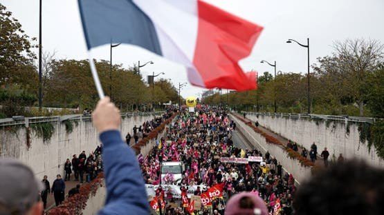 احتجاجات فرنسا